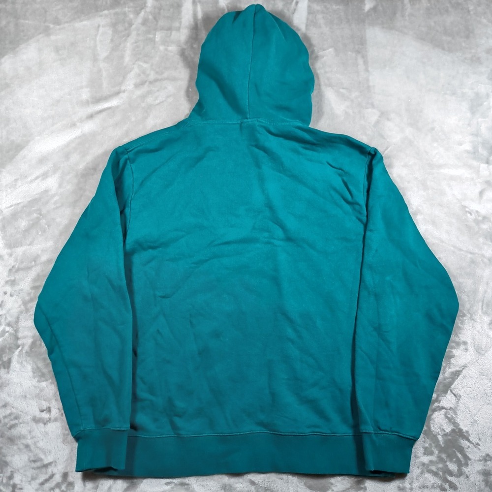 Vintage Gotcha Hoodie Mens XXL Green Peace Skull Pullover  Y2K Surf Skate - Picture 2 of 11